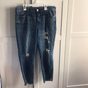 Girlfriend hi rise jeans